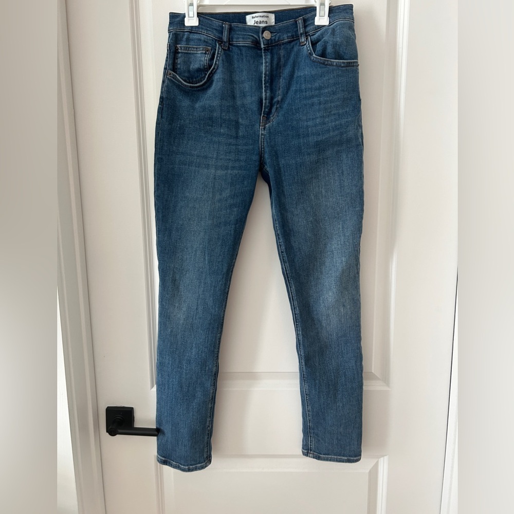 Reformation Harper High Waist Skinny Jeans